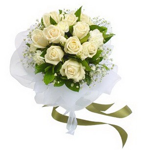  Bingöl Gölüm Çiçek online çiçekçi , çiçek siparişi  11 adet benbeyaz güllerden buket