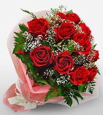 12 adet kırmızı güllerden kaliteli gül  Bingöl Gölüm Çiçek çiçek siparişi vermek 