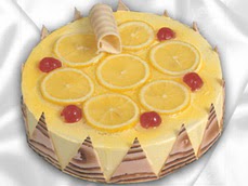taze pastaci 4 ile 6 kisilik yas pasta limonlu yaspasta  Bingöl Gölüm Çiçek online çiçek gönderme sipariş 