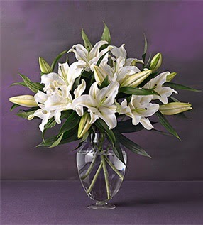  Bingöl Gölüm Çiçek İnternetten çiçek siparişi  4 dal cazablanca vazo çiçeği