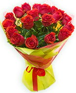 19 Adet kırmızı gül buketi  Bingöl Gölüm Çiçek çiçek siparişi vermek 